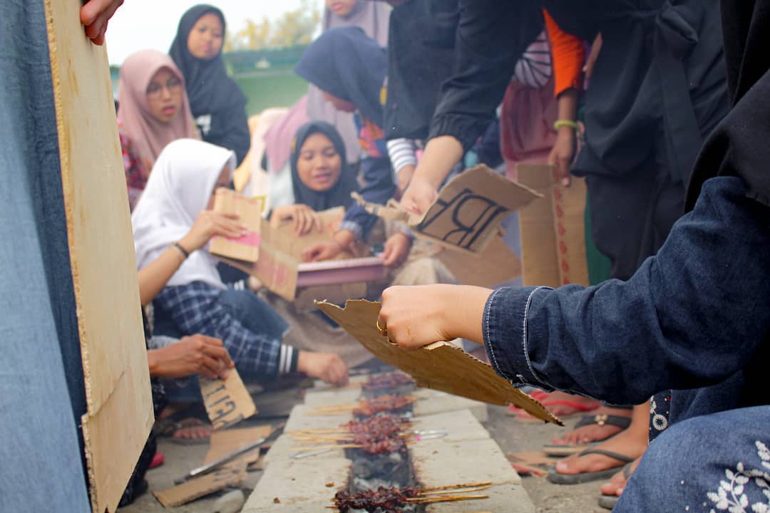 BAKAR SATE DI HARI BESAR IDUL ADHA 